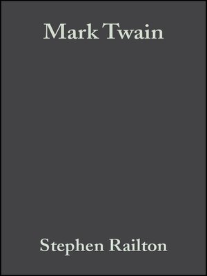cover image of Mark Twain